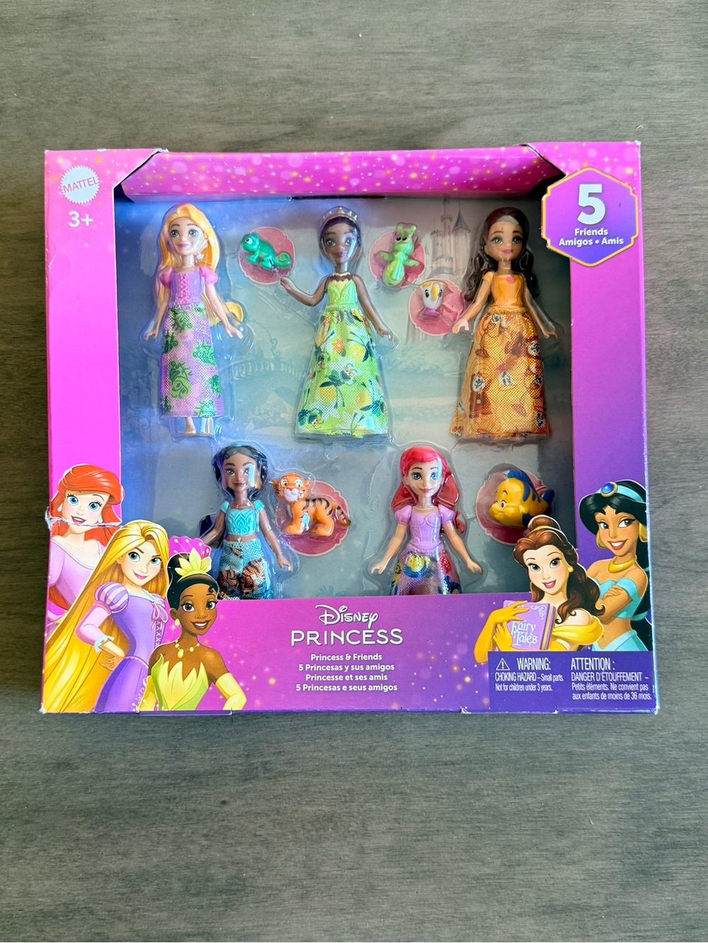 Disney Princess Friends 5-Pack Doll Set